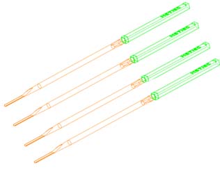 玻璃化冷冻载杆